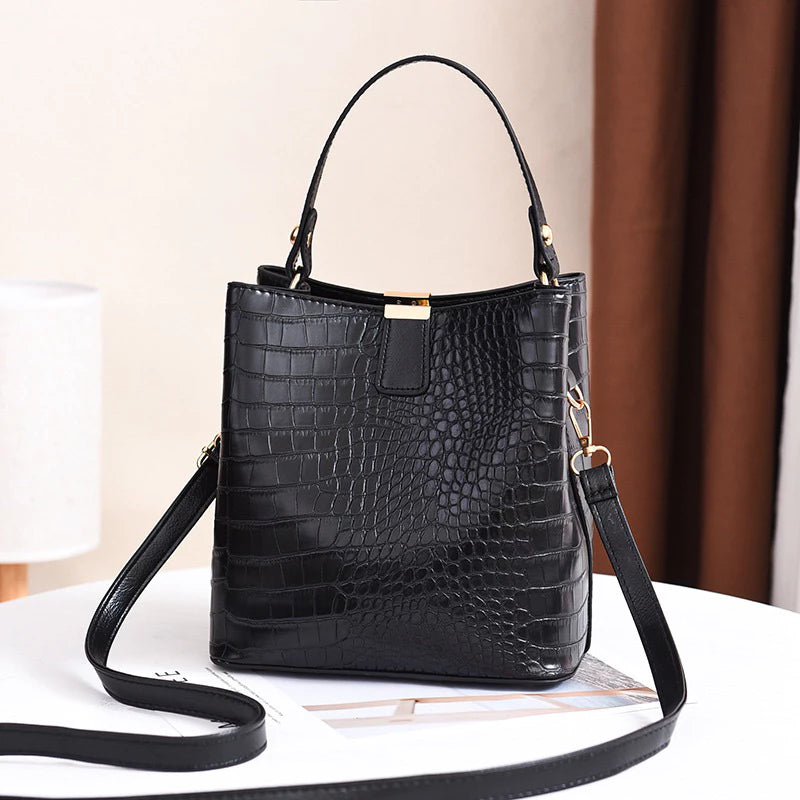 Bolsa Balde crocodilo