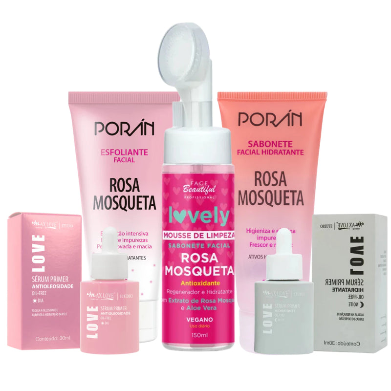 Kit Skincare Completo Rosa Mosqueta