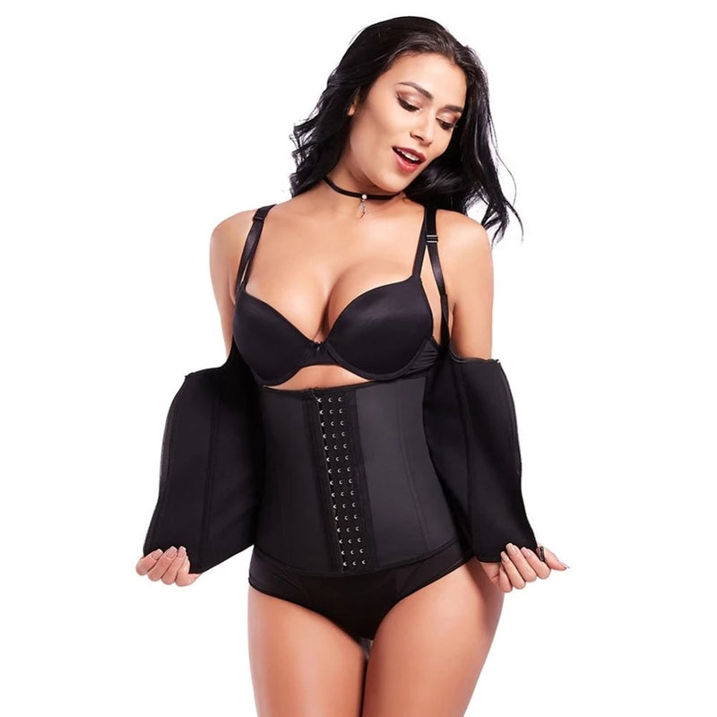 Cinta Modeladora Zíper Com Dupla Compressão